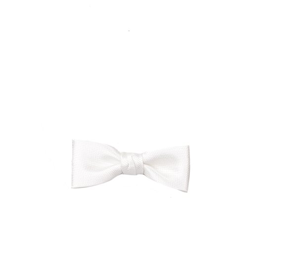 Noeud Papillon Blanc pour Bébé