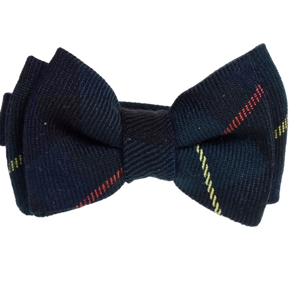 Noeud Papillon Bébé à Carreaux Écossais Bleu Marine