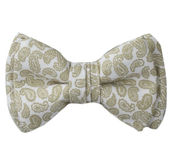 Noeud Papillon Bébé Vert Cachemire