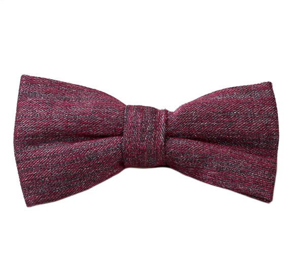 Noeud Papillon Moucheté Magenta
