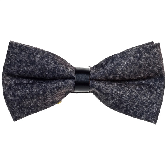 Noeud Papillon Gris Foncé Chiné