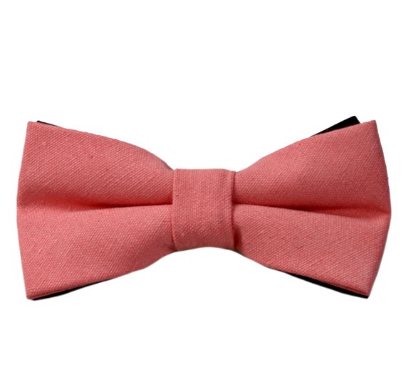 Noeud papillon Corail Vivant