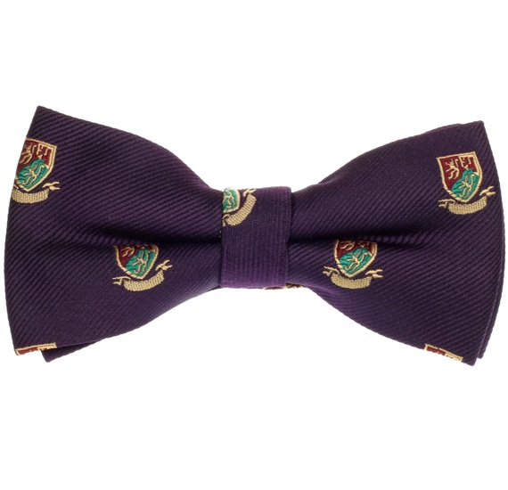Noeud Papillon Violet Blason