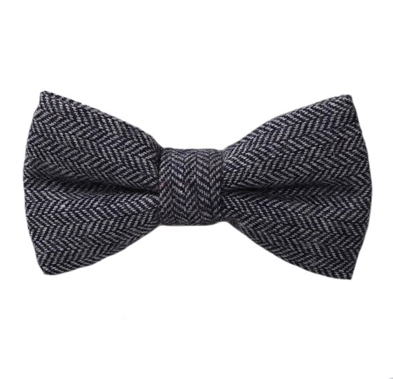 Noeud Papillon Enfant Bleu Chevron