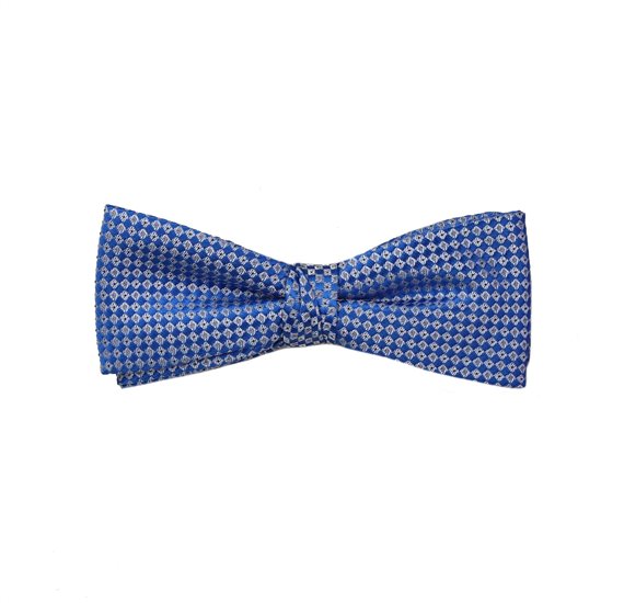 Noeud Papillon Enfant Bleu Ciel Design Gris