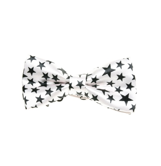 Noeud Papillon Enfant Blanc Étoiles