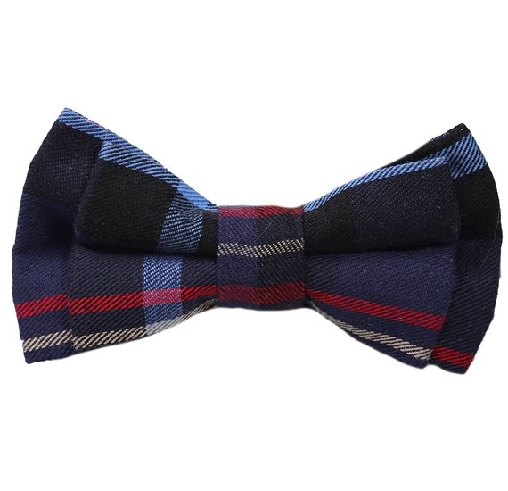 Noeud Papillon Enfant Carreaux Bleus