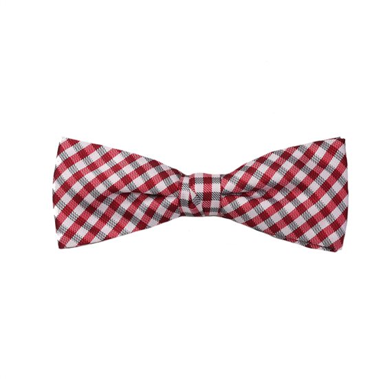 Noeud Papillon Enfant Smoking Vichy Rouge