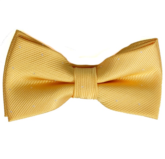 Noeud Papillon Enfant Jaune à Pois pour Fête
