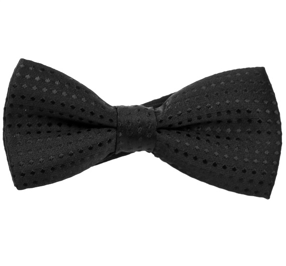 Noeud Papillon Enfant Noir à Pois