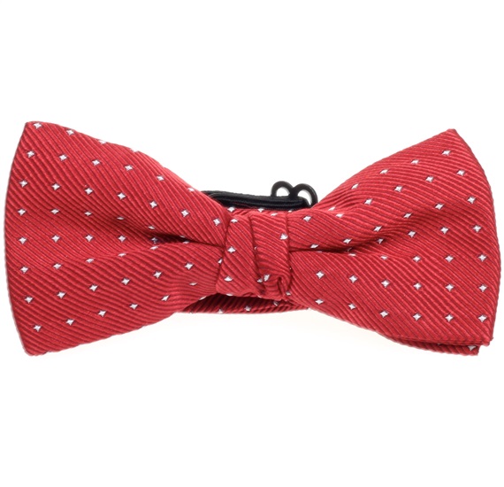 Noeud Papillon Enfant Rouge à Pois