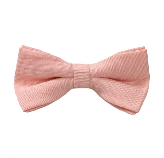 Noeud Papillon Enfant Rose Saumon