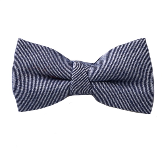 Noeud Papillon Enfant en Denim