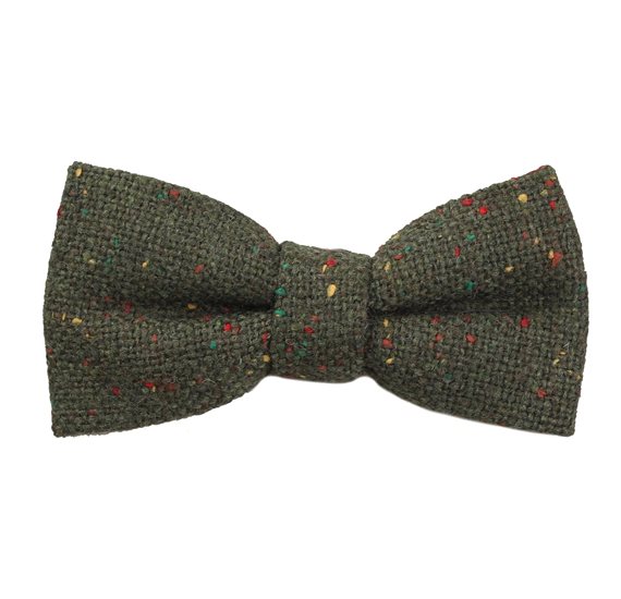 Noeud Papillon Enfant Vert Chiné Couleurs
