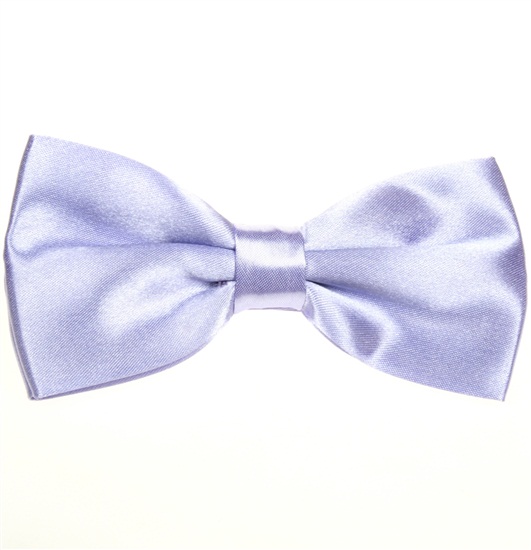 Noeud Papillon en Satin Mauve