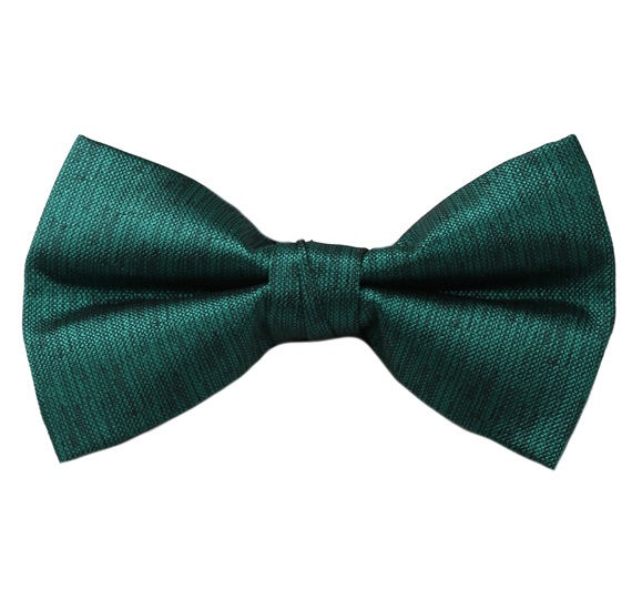 Noeud Papillon en Satin Vert Émeraude