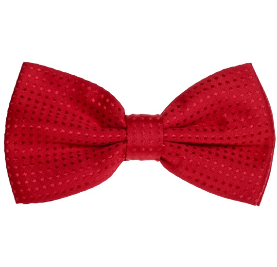 Noeud Papillon Rouge à Pois Rouges