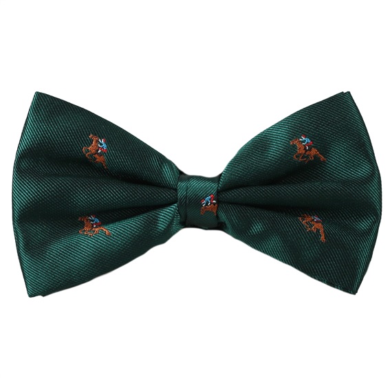 Noeud Papillon Vert Jockey