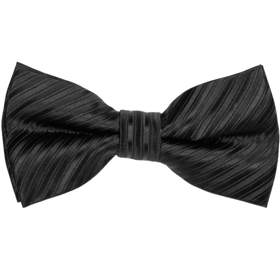 Noeud Papillon Habillé Noir