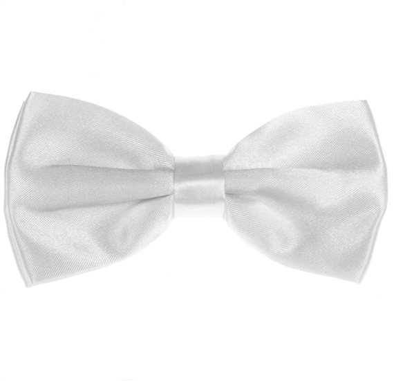 Noeud Papillon et Mouchoir Blanc