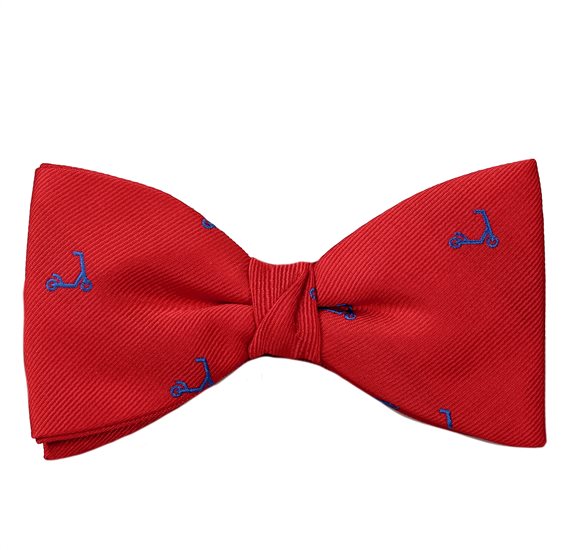 Noeud Papillon et Mouchoir Rouge Patineurs