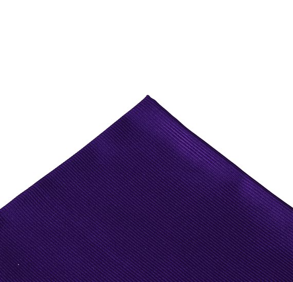 Mouchoir de Poche en Soie Violet Foncé