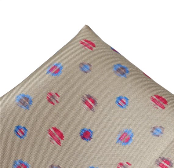 Mouchoir en Soie Vert Clair Paisley