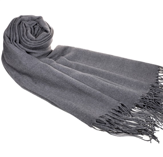 Écharpe Homme Gris Moyen