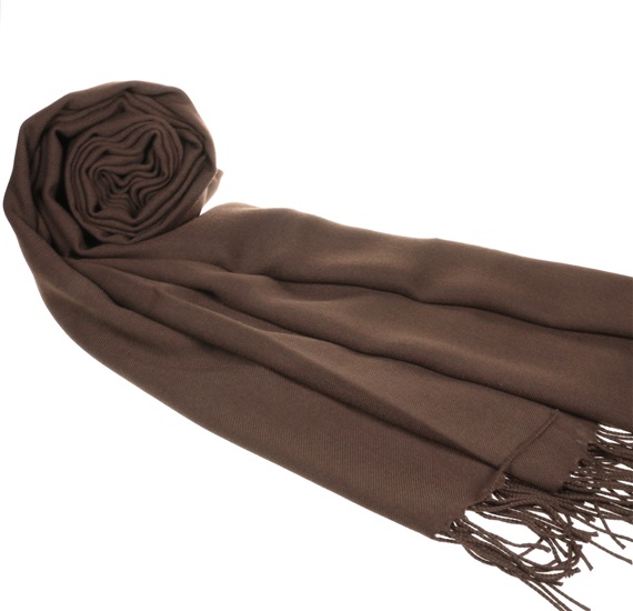 Écharpe Homme Marron Foncé