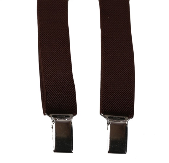Bretelle Élastique Bébé Marron Foncé