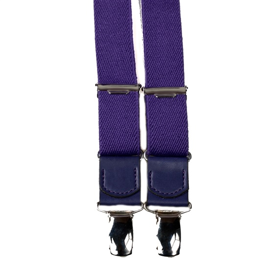 Bretelle Élastique Enfant Violet Cuir