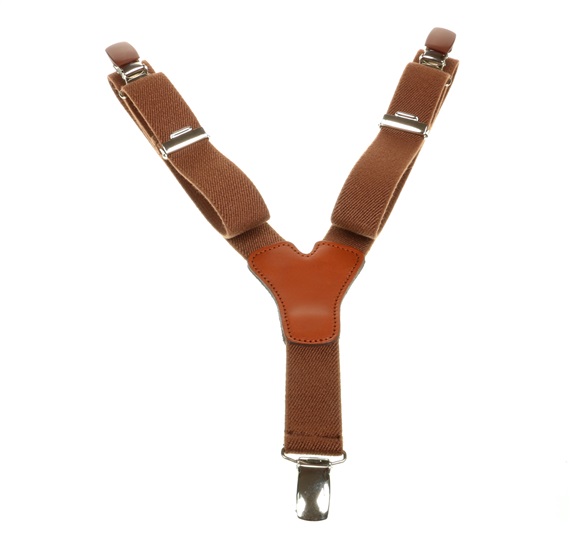 Bretelle Enfant Marron