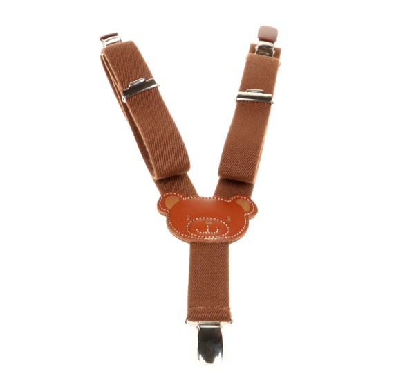 Bretelle Enfant Ours Marron