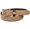 Ceinture Cadet en Daim Beige