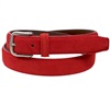 Ceinture Cadet en Daim Rouge Ferrari