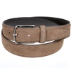 Ceinture en Daim Couleur Vison