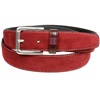Ceinture en Daim Grenat