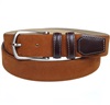 Ceinture en Daim Marron Camel
