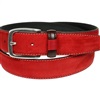 Ceinture en Daim Rouge