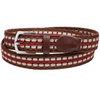 Ceinture Élastique Enfant Tricolore Marron
