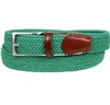 Ceinture Élastique Tressée Vert Andalousie