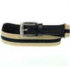 Ceinture Enfant Beige Rayure Bleue