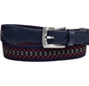 Ceinture Enfant Élastique Bleue Pointes