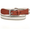 Ceinture Enfant Élastique Brut Rayures Vertes