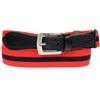 Ceinture Enfant Élastique Rouge à Rayure Bleu Marine
