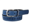 Ceinture Enfant Cuir Bleu Marin