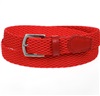 Ceinture Enfant Tressée Rouge