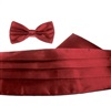 Ensemble Ceinture de Cérémonie Bordeaux Foncé