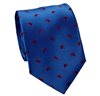Cravate Bleue à Motif Paisley