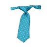 Cravate Bébé Turquoise à Pois